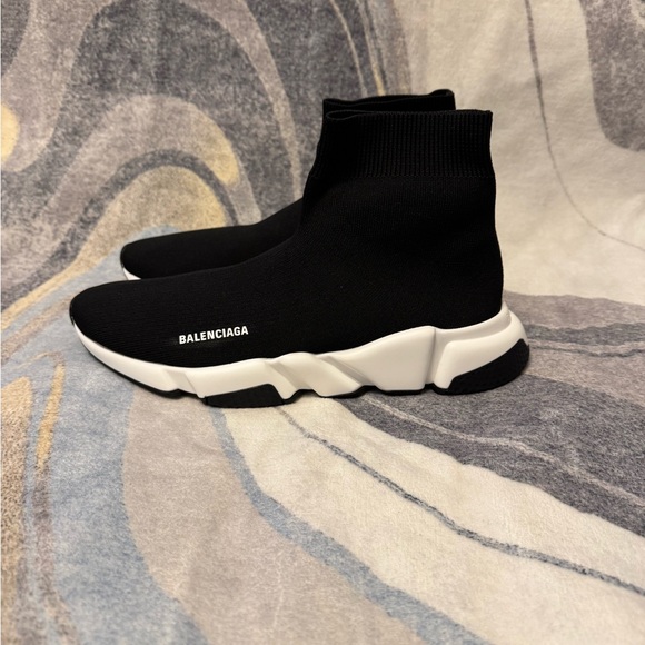 Balenciaga Speed Trainer Black Sneaker Men’s Size 45 / 11 - Picture 5 of 6